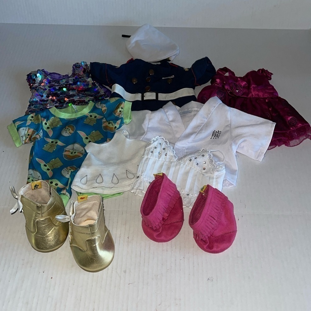 Build A Bear 12 Piece Clothing Collection